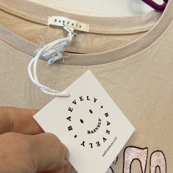 NWT | BAEVELY Sunkissed Graphic Oversized T-Shirt ~ 100% Cotton ~ LARGE - Picture 6 of 10